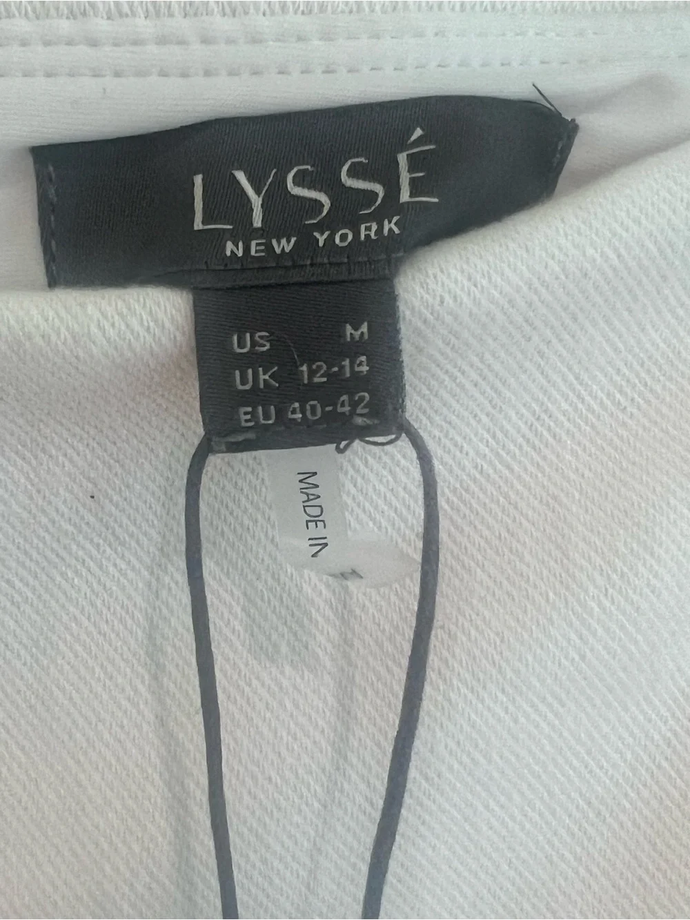 Womens White Flattering Stretch Pants - BRAND NEW WITH TAGS - Picture 2 of 8